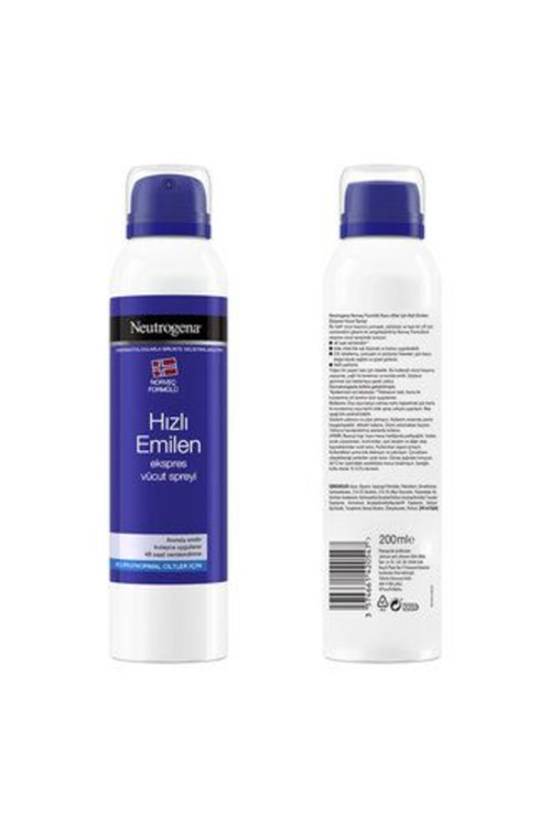 1 Adet Hızlı Emilen Vücut Spreyi 200Ml