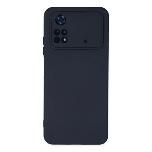 Po M4 Pro 4G Kılıf Nano İçi Kadife - Lacivert