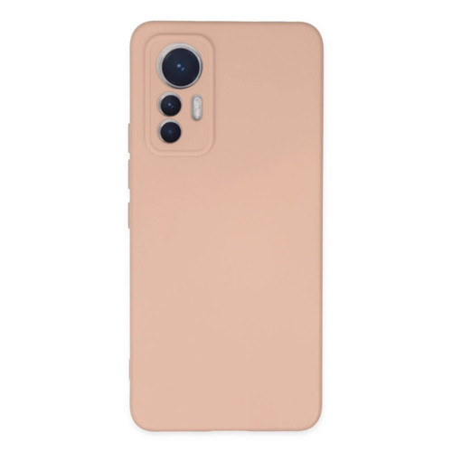 Mi 12 Lite Kılıf Nano İçi Kadife - Pudra
