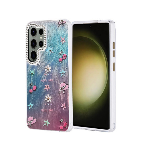 Galaxy S25 Ultra Kılıf Blade Aynalı Desenli Kapak - Desen 4