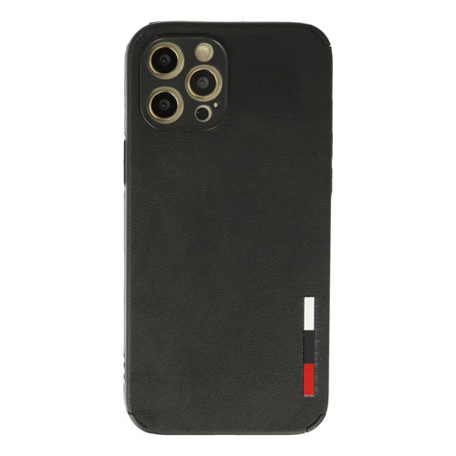 İphone 12 Pro Kılıf Loop Deri - Siyah