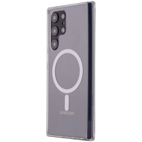 Galaxy S22 Ultra Kılıf Magneticsafe Şeffaf - Şeffaf