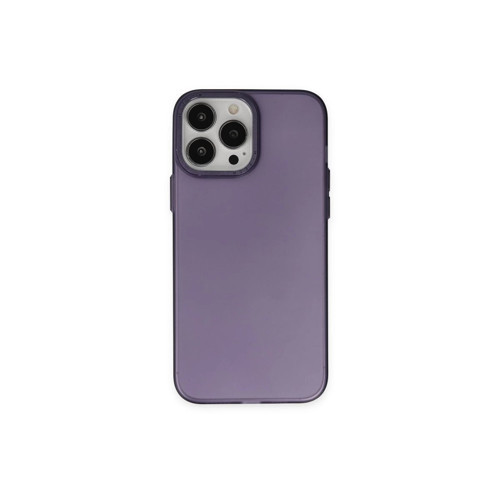 İphone 14 Pro Kılıf Modos Metal Kapak - Derin Mor