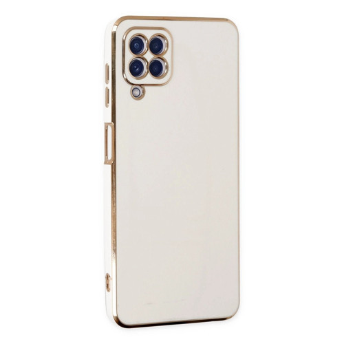 Galaxy A12 Kılıf Volet - Beyaz