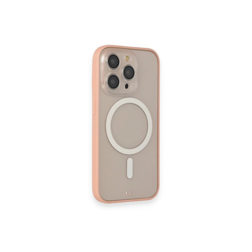 İphone 14 Pro Max Kılıf Grand Magneticsafe Kapak - Pembe