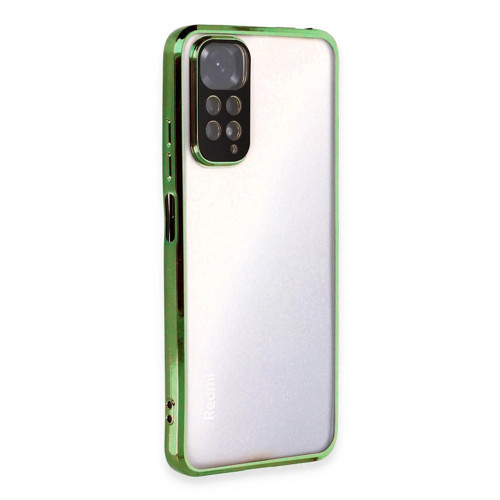 Note 11 Kılıf Razer Lensli - Yeşil