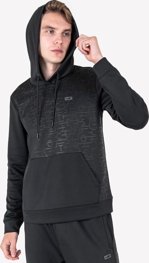 23NTES001137633 Siyah Erkek Kapüşonlu Sweatshirt