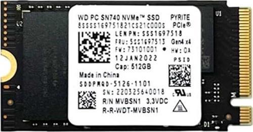 SN740 512GB M.2 2242 NVMe SSD