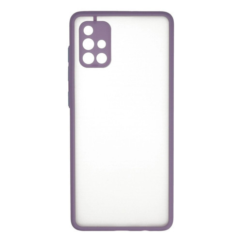 Galaxy A71 Kılıf Montreal Kapak - Mor