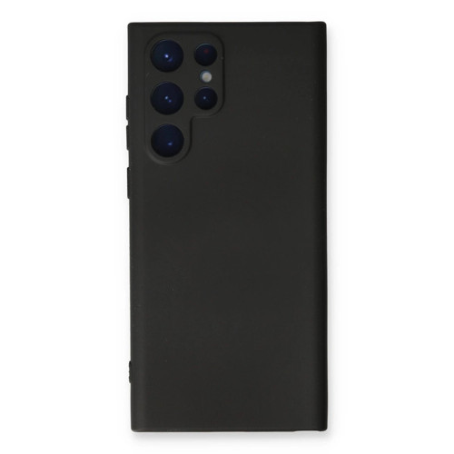 Galaxy S23 Ultra Kılıf Nano İçi Kadife - Siyah