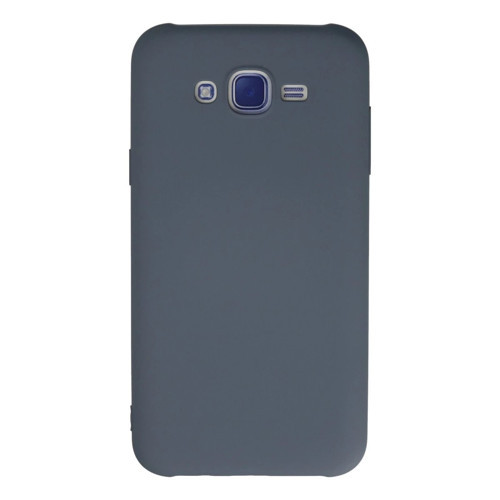 Galaxy J7 Kılıf Nano İçi Kadife - Gri
