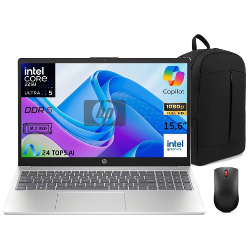 Aı 15-FD2026NT Intel Core Ultra 5 225U 8gb 512GB SSD Windows 11 Pro 15.6" D51E0EA Snertech Çanta+Mouse
