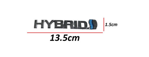 Bagaj Krom Yazı Hydrıd Corolla 19-24 Hydrıd 2016-2024 75447-024
