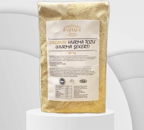 Organik Hurma Tozu (şekeri) 1kg (sertifikalı)