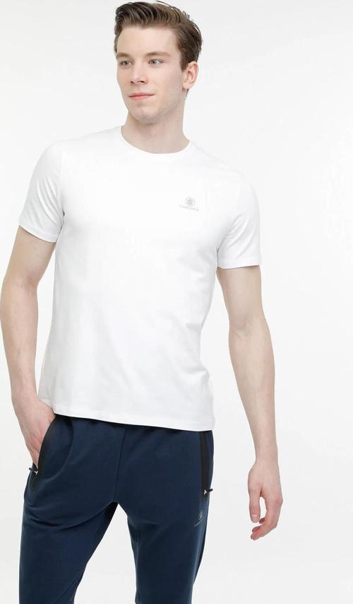 M-C110 Bsc C Nk T-Sh 4Fx 101497410 Beyaz Erkek T-Shirt