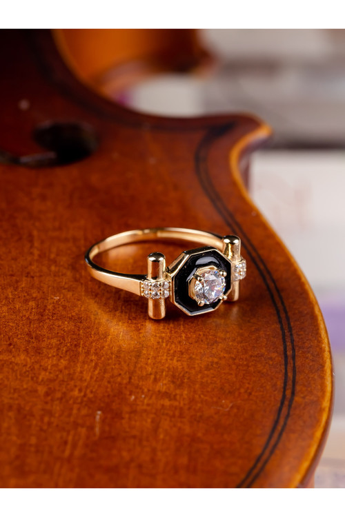 14 Ayar Trend Altın Yüzük