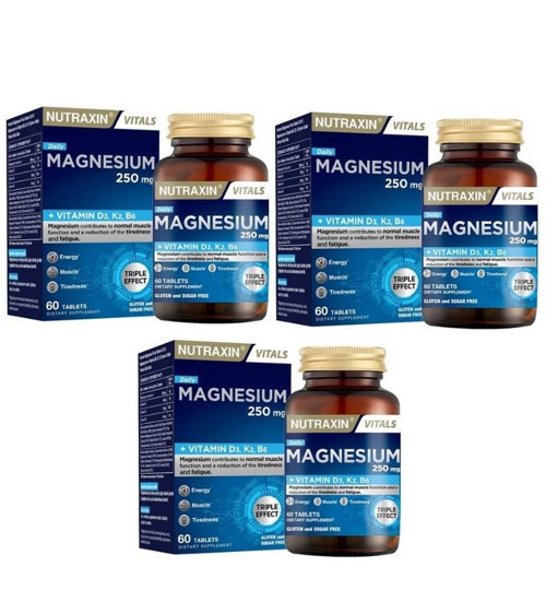 Magnesium Daily 60 Tablet 3 Adet