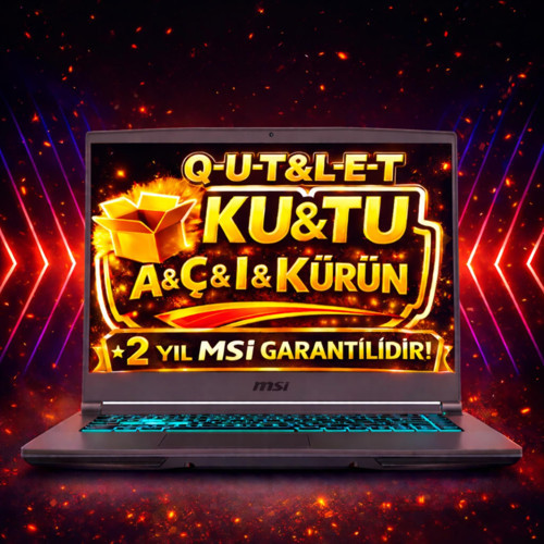 Thin 15 B13UC-2868XTR i5-13420H 16 GB RAM 512 GB SSD 4GB RTX3050 15.6" 144 Hz Full HD Fdos Oyuncu (Gaming) Laptop