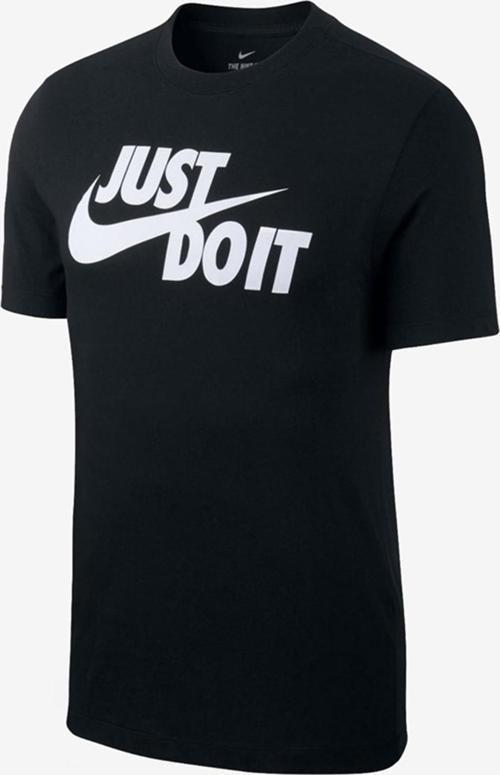 M NSW TEE JUST DO IT SWOOSH AR5006-011 Siyah T-shirt
