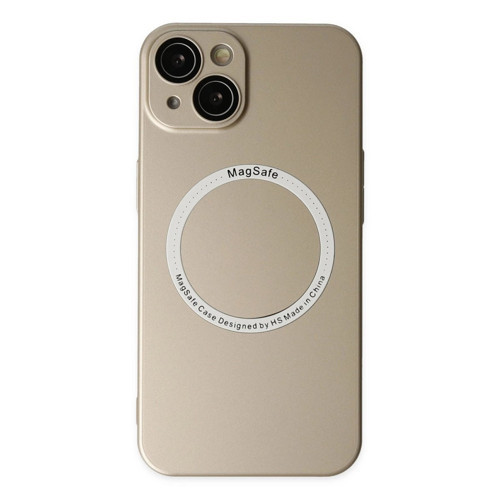 İphone 14 Plus Kılıf Jack Magneticsafe Lens - Gold