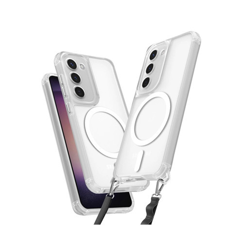 Galaxy S23 Plus Kılıf Enka Magsafe Kılıf - Şeffaf