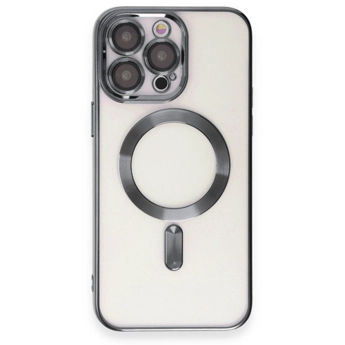 İphone 15 Pro Kılıf Kross Magneticsafe Kapak - Titan Gri