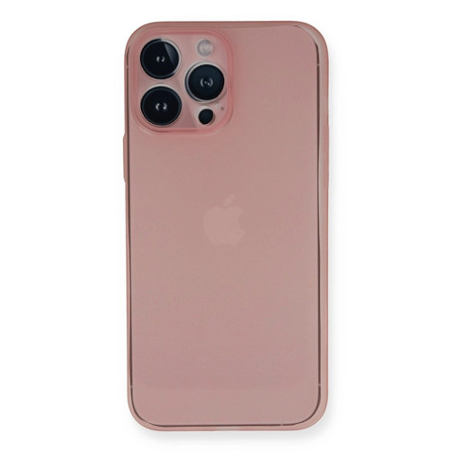 İphone 14 Pro Kılıf Pp Ultra İnce Kapak - Pembe