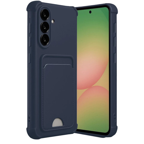 Galaxy A56 Kılıf Kelvin Kartvizitli - Lacivert