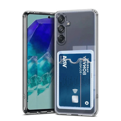 Galaxy A36 Kılıf Kart Şeffaf - Şeffaf