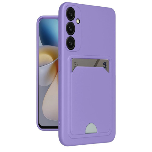 Galaxy A26 Kılıf Kelvin Kartvizitli - Lila