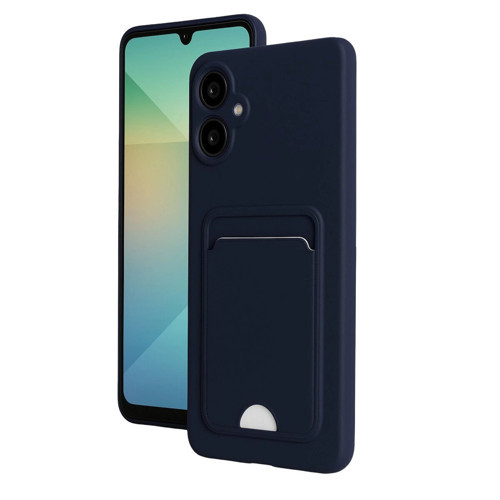 Galaxy A06 Kılıf Kelvin Kartvizitli - Lacivert