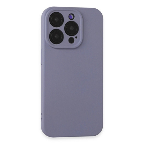 İphone 15 Pro Max Kılıf Nano İçi Kadife - Lila