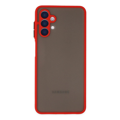 Galaxy A04S Kılıf Montreal Kapak - Kırmızı