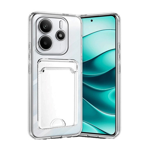 Note 14 4G Kılıf Kart Şeffaf - Şeffaf