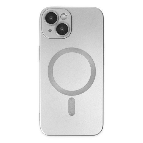 İphone 14 Plus Kılıf Moshi Lens Magneticsafe - Gümüş