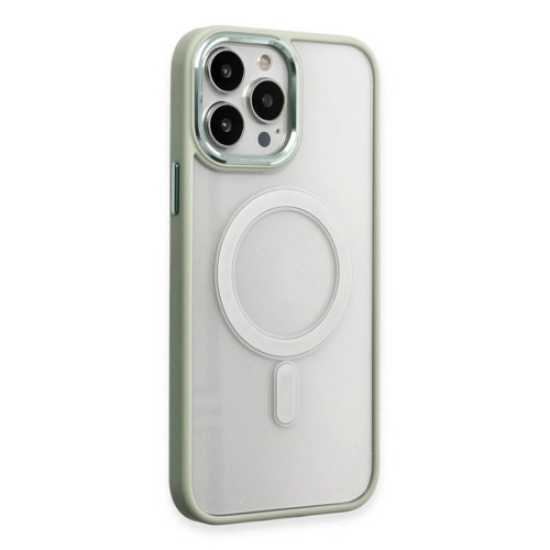 İphone 15 Pro Max Kılıf Room Magneticsafe - Su Yeşili