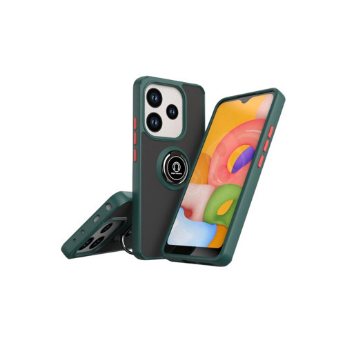 Note 14 4G Montreal Yüzüklü Kapak - Yeşil