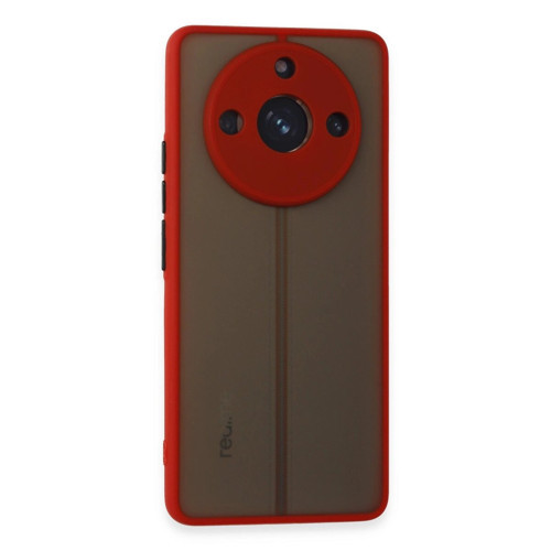 Realme 11 Pro Kılıf Montreal Kapak - Kırmızı