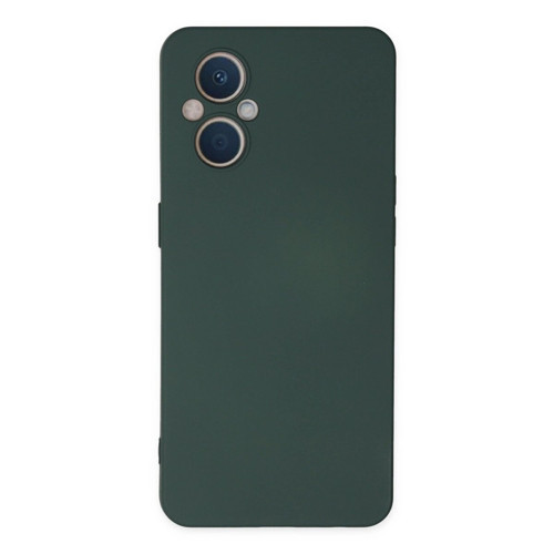 Reno 7 Lite Kılıf Nano İçi Kadife - Koyu Yeşil