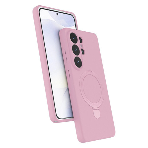 Galaxy S26 Ultra Regal Magsafe Standlı Kapak - Açık Pembe