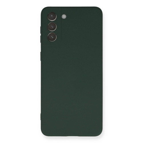 Galaxy S21 Plus Kılıf Nano İçi Kadife - Koyu Yeşil