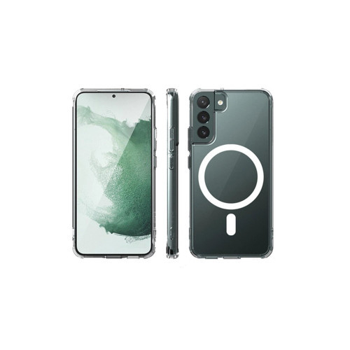 Galaxy S22 Plus Kılıf Magneticsafe Şeffaf - Şeffaf