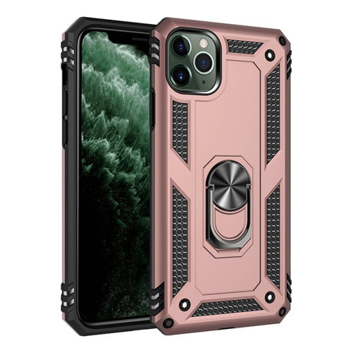 İphone 11 Pro Max Kılıf Sofya Yüzüklü Kapak - Rose