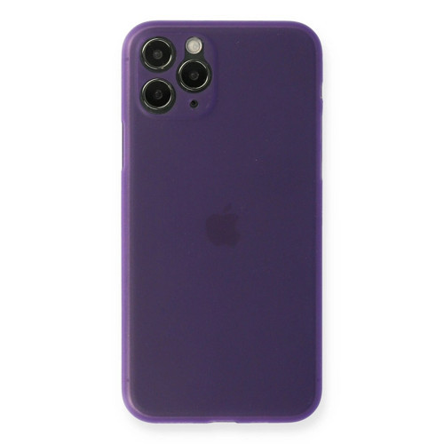 İphone 11 Pro Kılıf Pp Ultra İnce Kapak - Mor