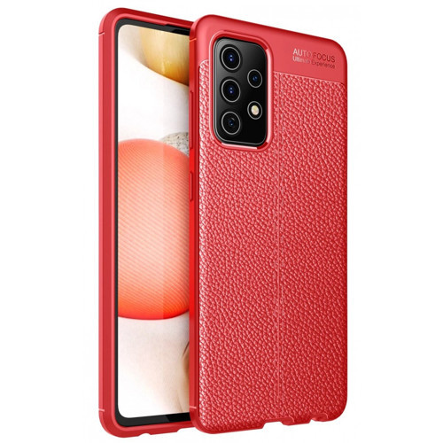 Galaxy A72 Kılıf Auto Fus Kapak - Kırmızı