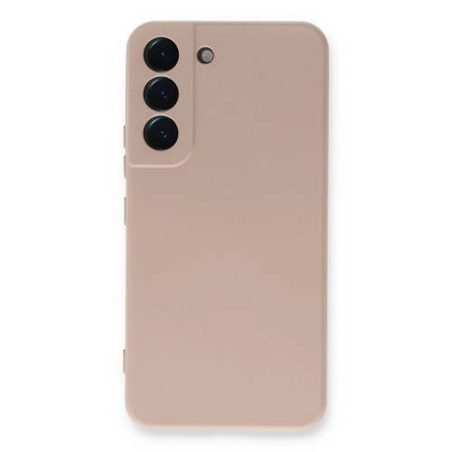 Galaxy S23 Kılıf Nano İçi Kadife - Pudra