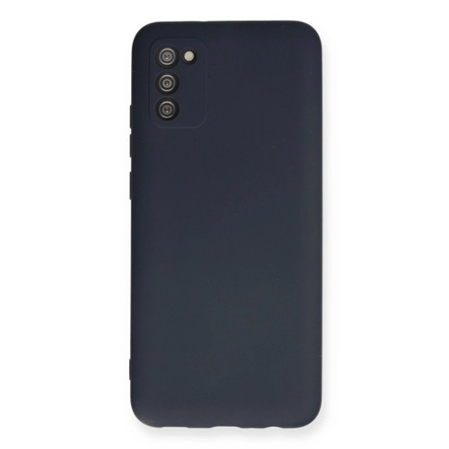 Galaxy A03S Kılıf Nano İçi Kadife - Lacivert