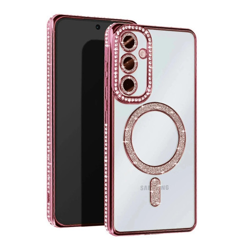 Galaxy S25 Edge Joke Simli Magneticsafe Kılıf - Pembe