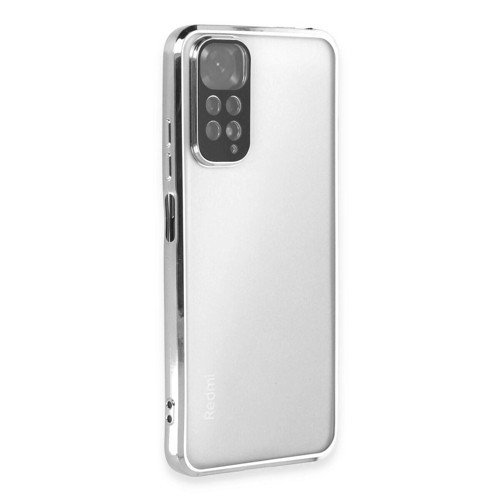 Note 11 Kılıf Lensli - Gümüş