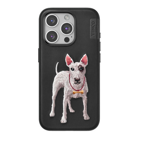 Venco İphone 14 Pro Max Perma Desenli Kapak - Siyah